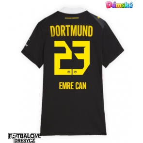 Borussia Dortmund Emre Can #23 Dámské Venkovní Dres 2026-27 Krátký Rukáv Borussia Dortmund Emre Can #23 Dámské Venkovní Dres 2026-27 Krátký Rukáv
